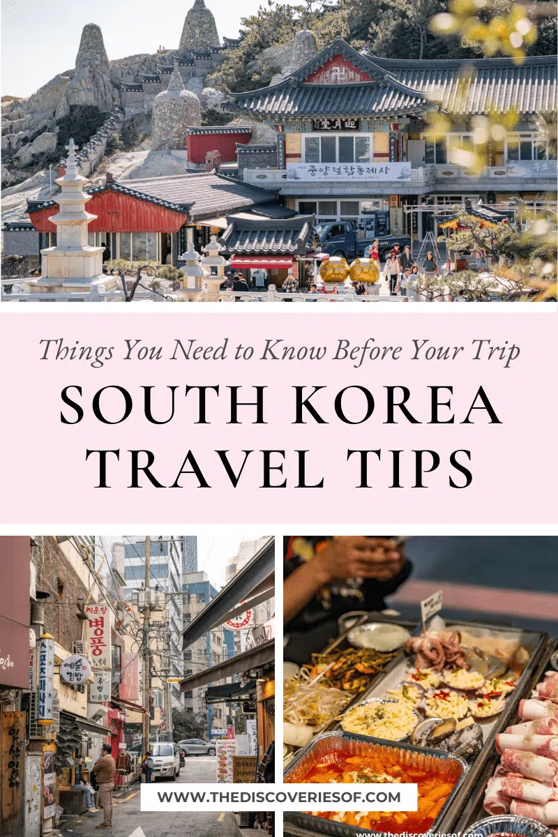 South Korea Travel Tips