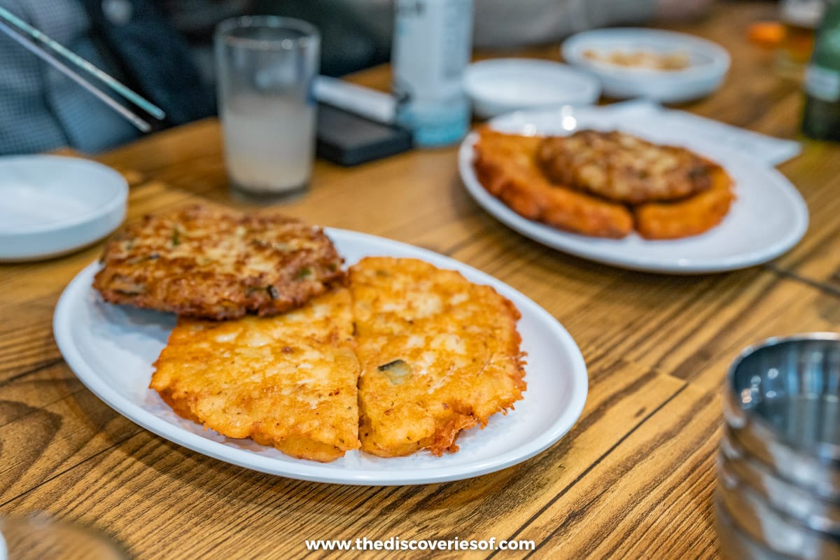 Korean pancakes 