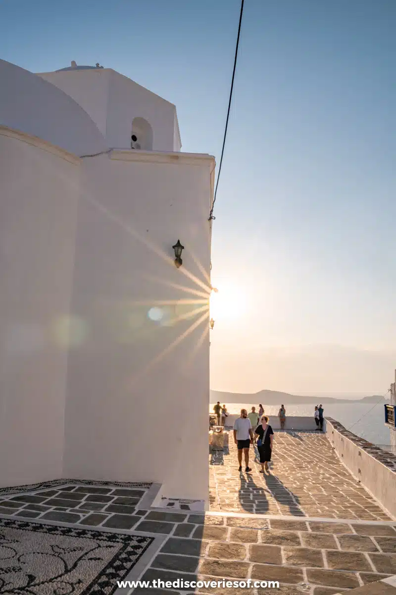 Sunset in Plaka