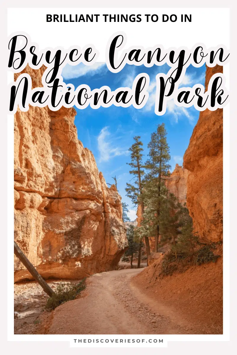 Things to do in Bryce Canyon 1