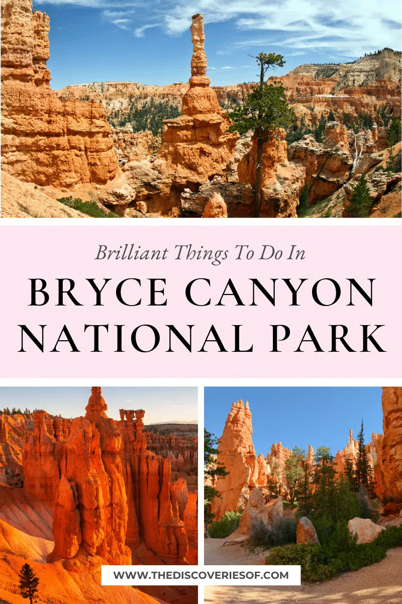 Things to do in Bryce Canyon 1