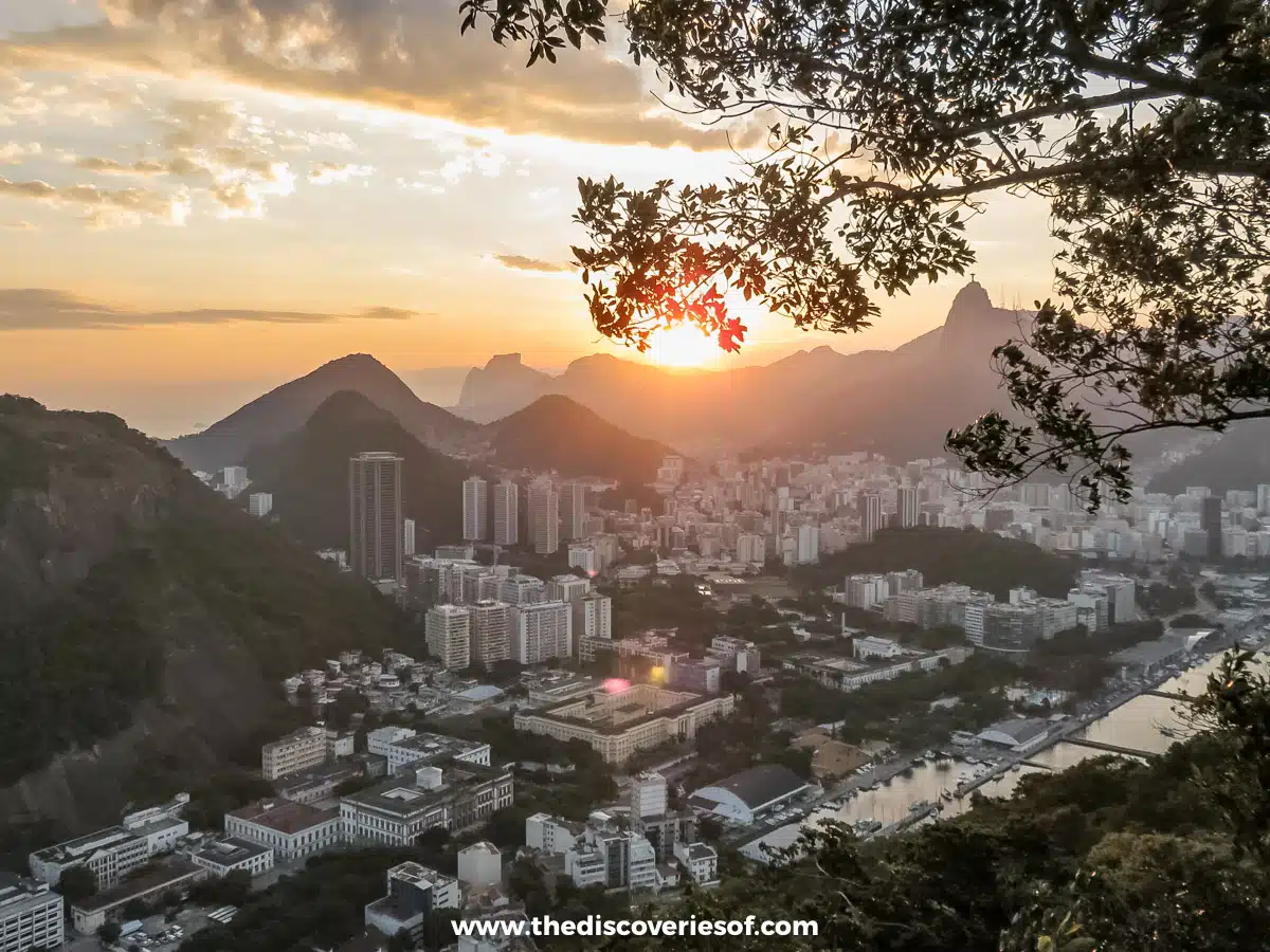 View from Sugarloaf Mountain Rio de Janeiro Brazil