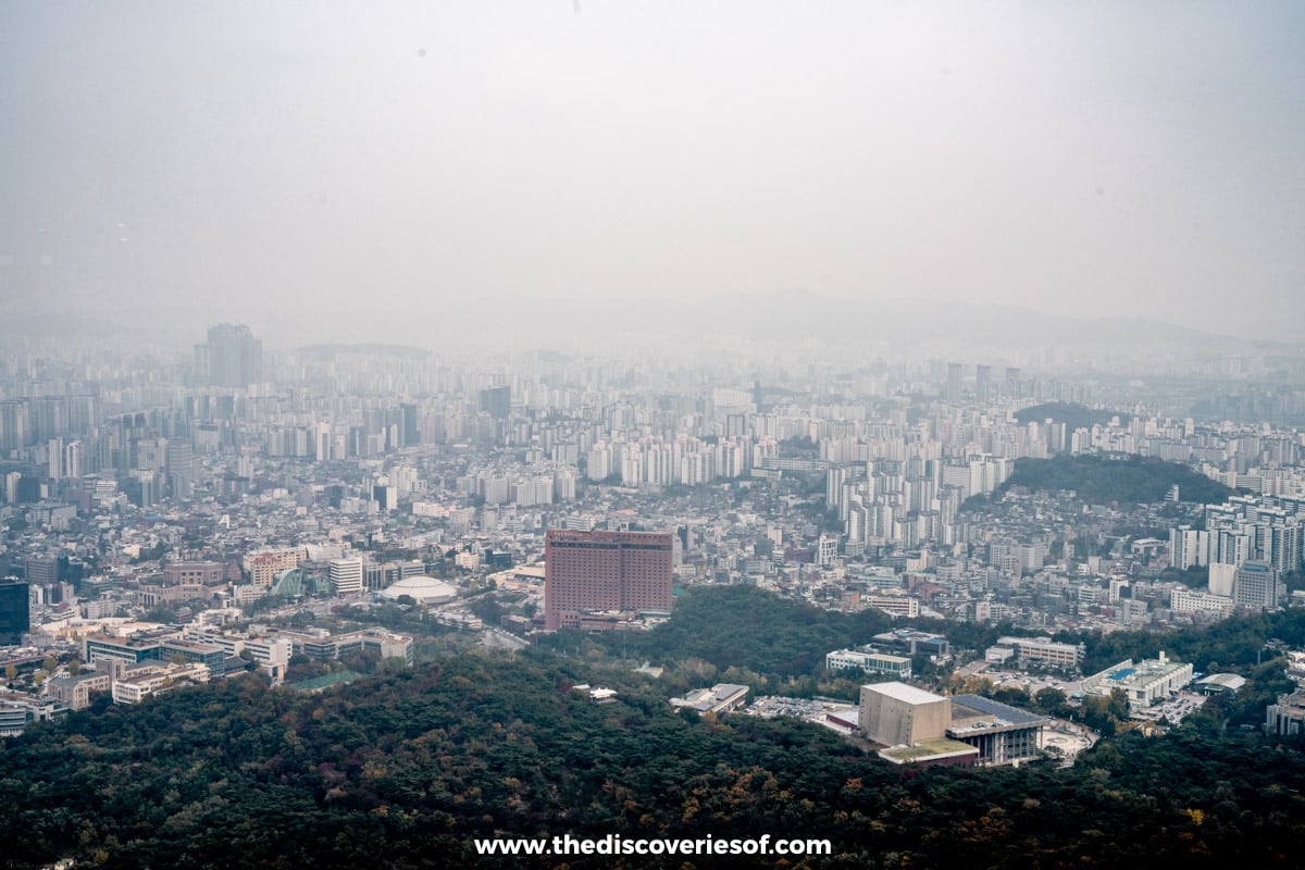 Views from the cable car