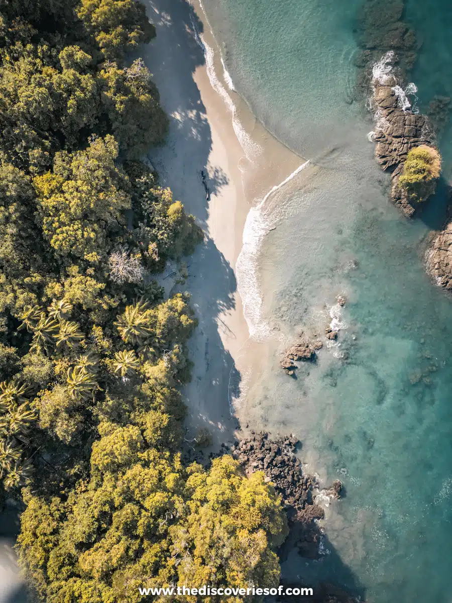 Playa Espadilla from above 