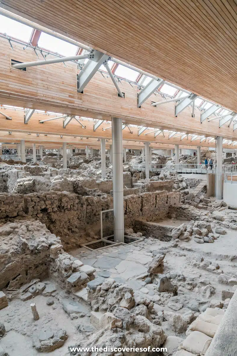 Ancient site of Akrotiri