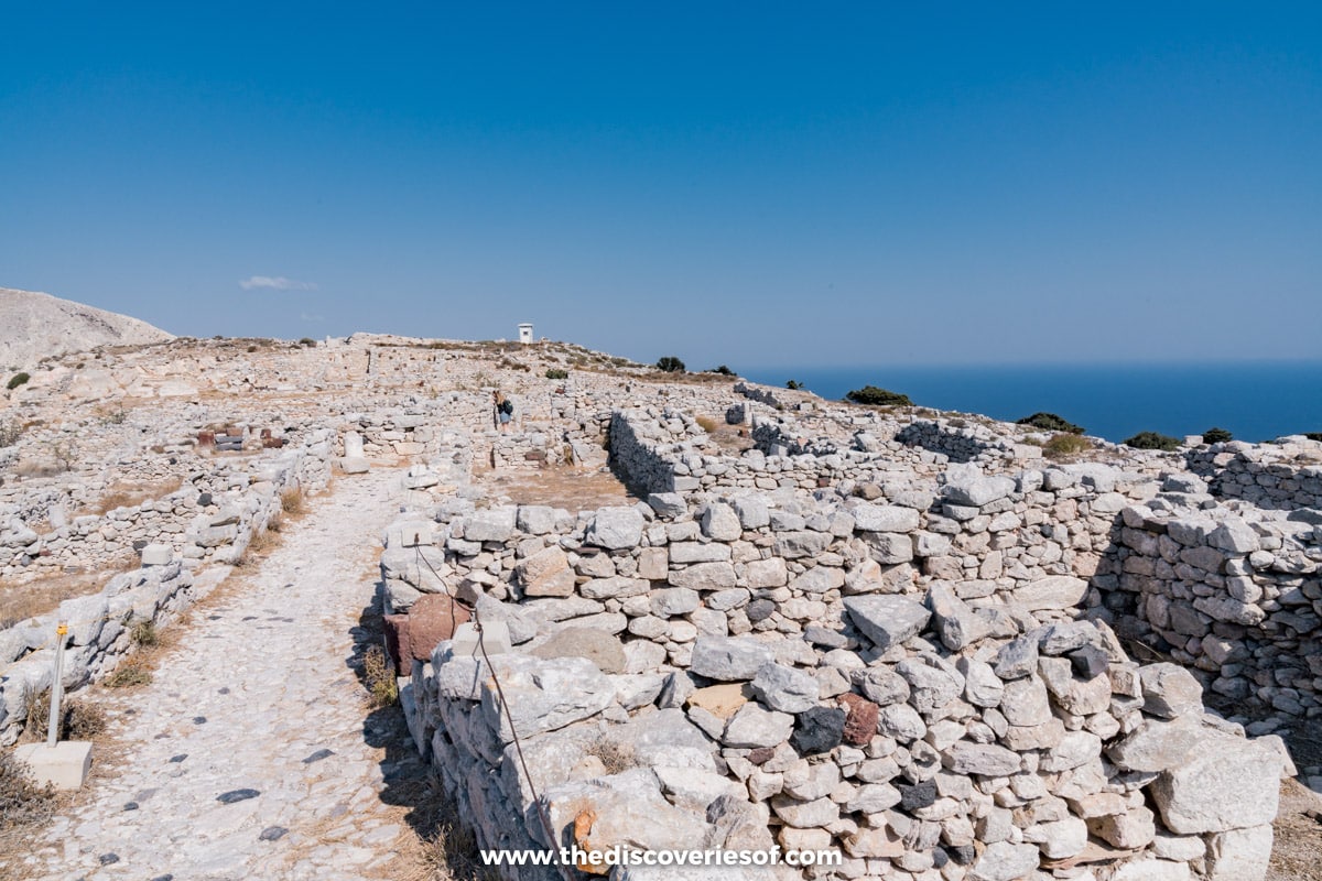 Walking around the complex