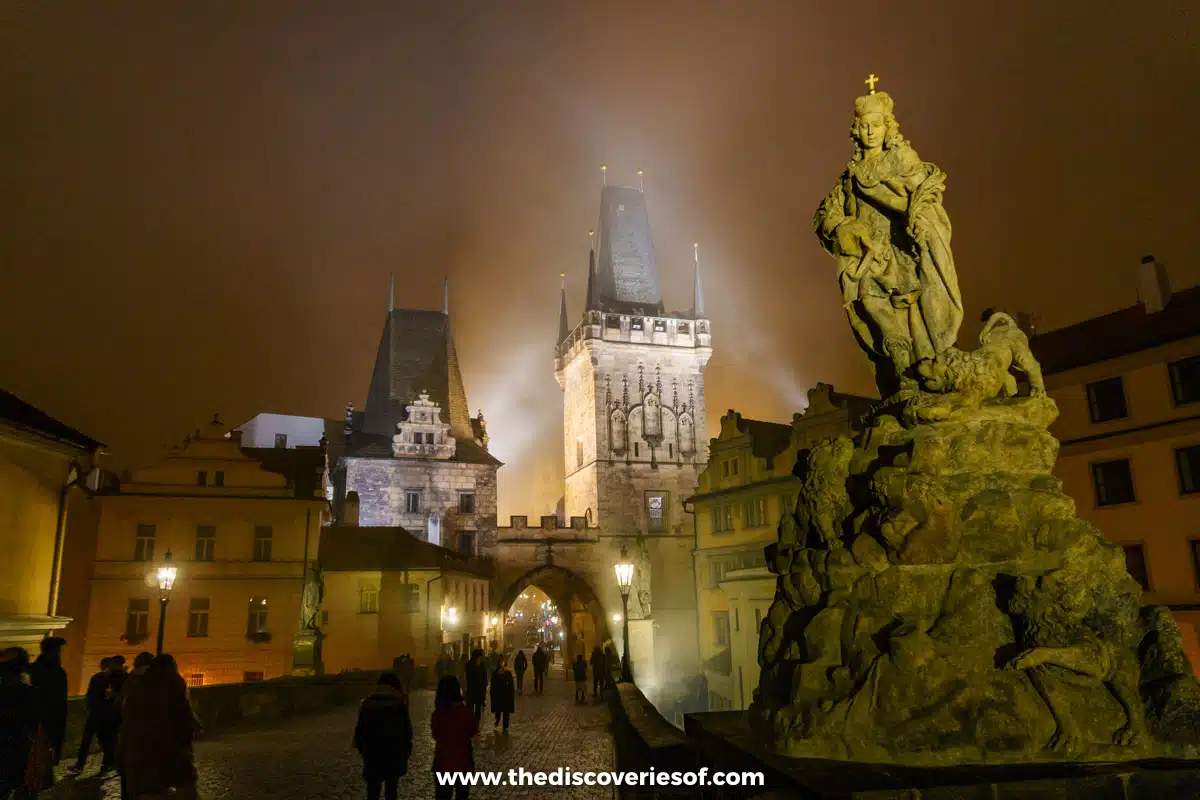 Charles Bridge at Night 