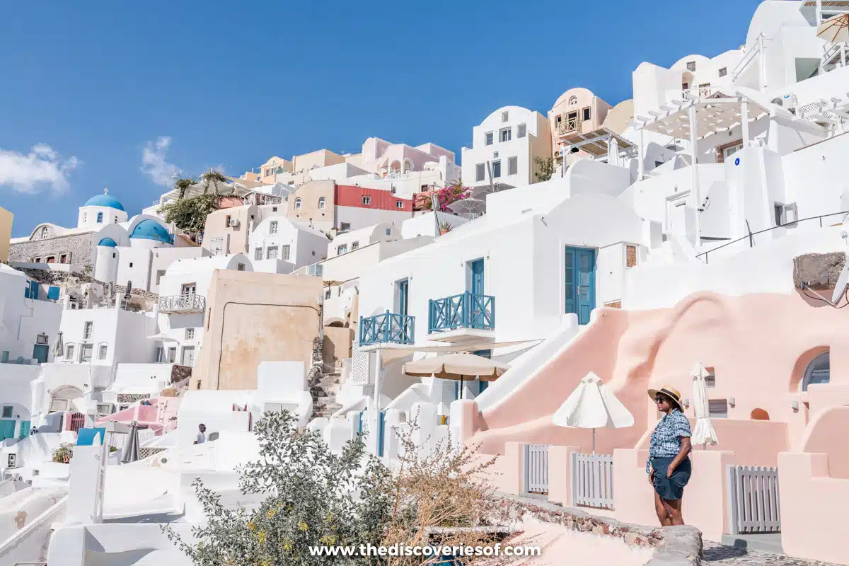 Julianna in Oia 