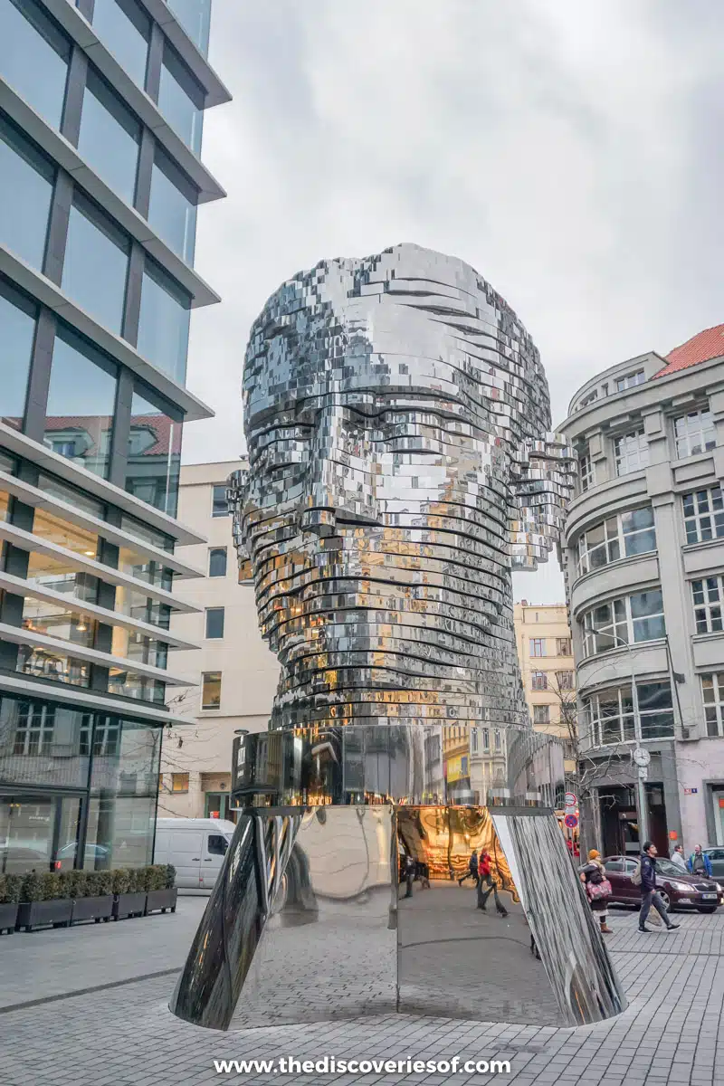 Kafka Head, Prague