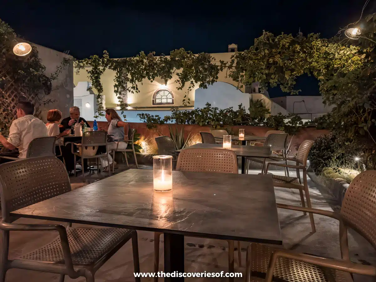 Terrace at Oia Vineyart 