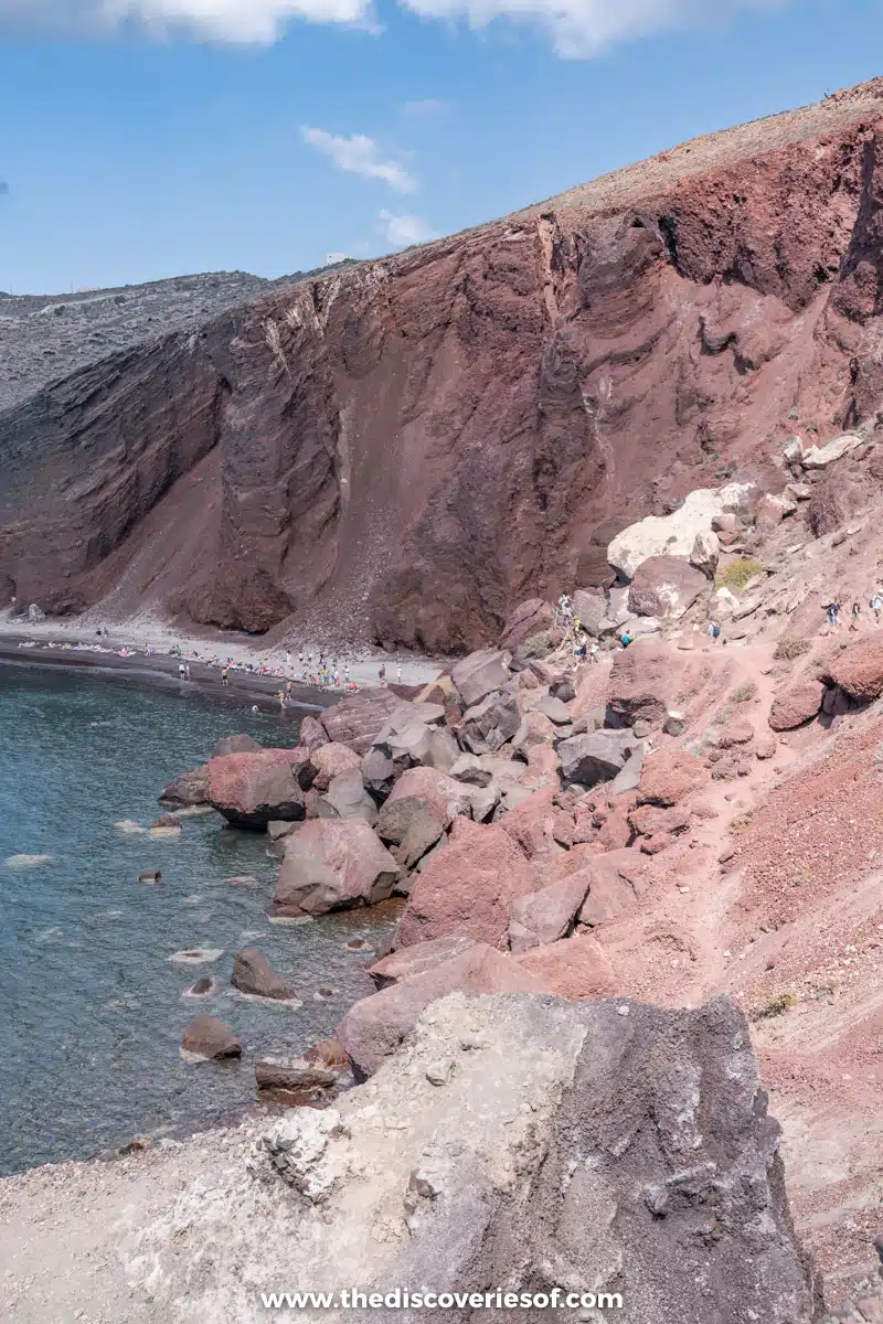 Red Beach Santorini