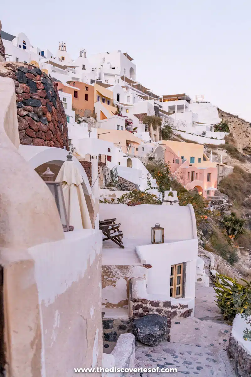 Sunset in Oia