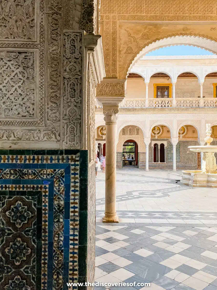 Central courtyard