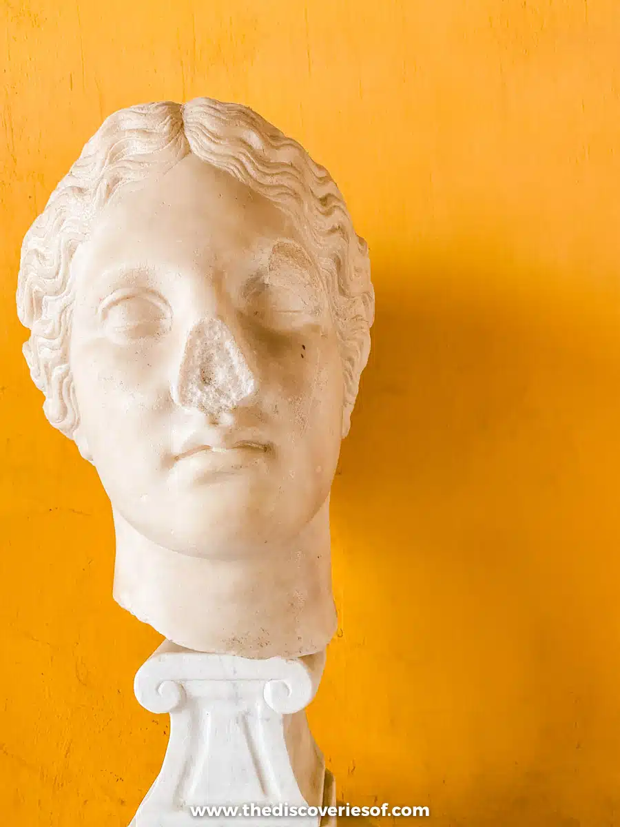 Sculpted head