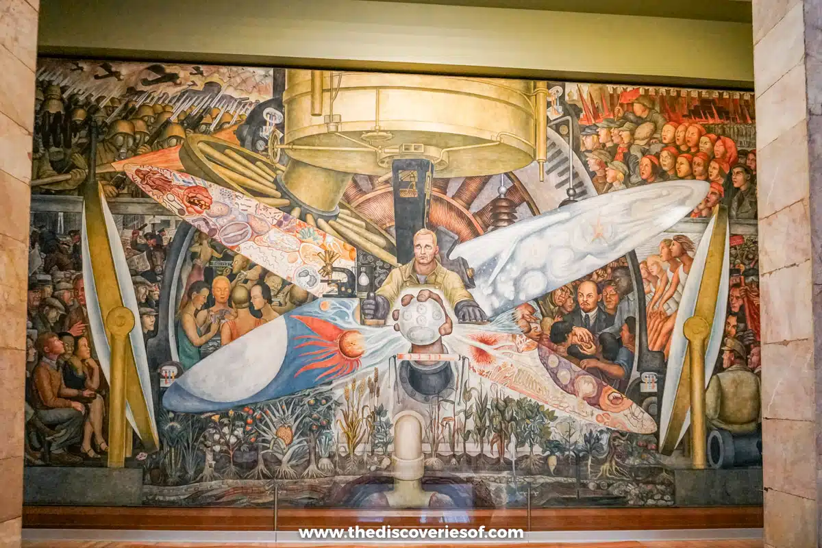 Diego Rivera Murals Bellas Artes 