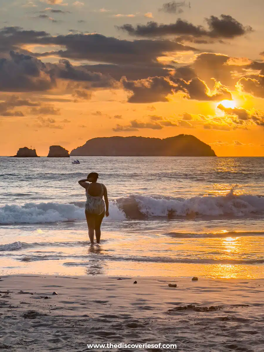 Julianna at Sunset in Manuel Antonio