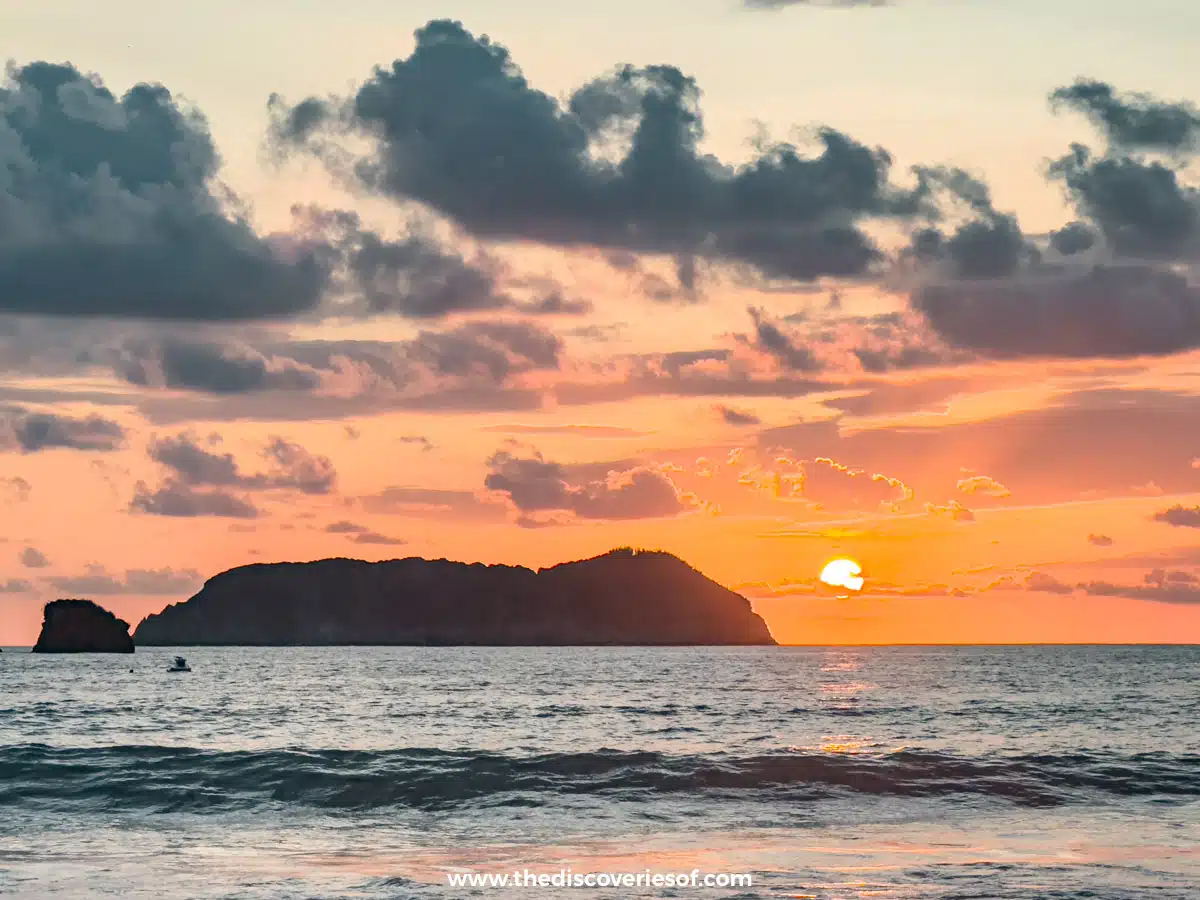 Playa Espadilla at Sunset 