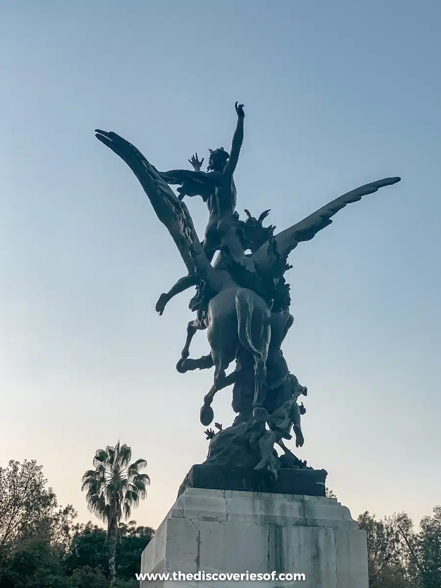 Outside Bellas Artes