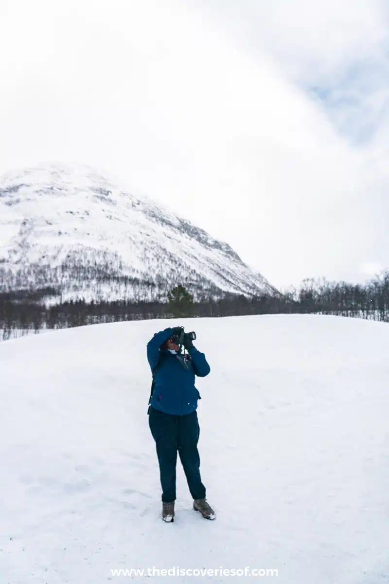Boots with good grip are non-negotiable in the snow