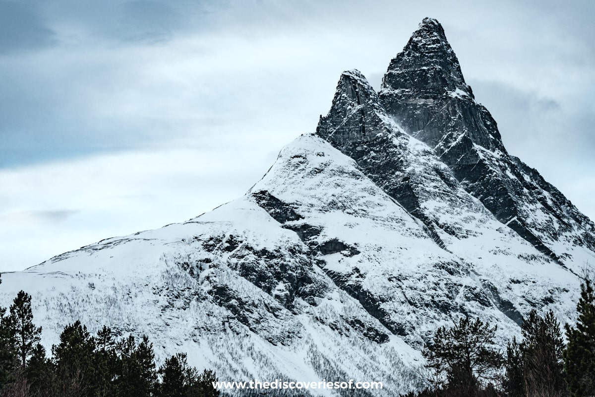 The sharp peaks of Otertind up close