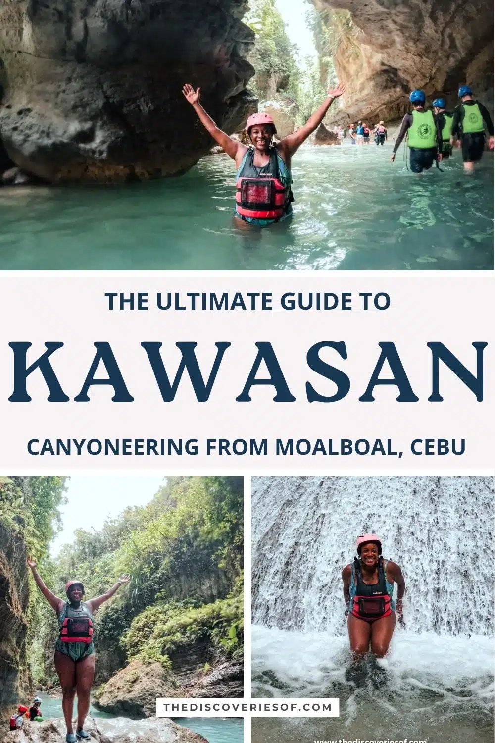 The ultimate guide to Kawasan Falls canyoneering from Moalboal, Cebu, Philippines