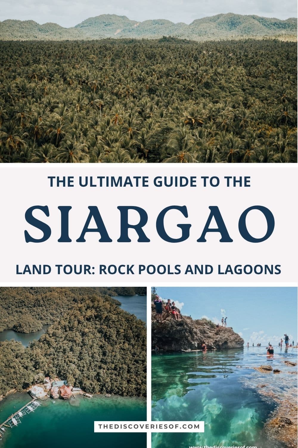 The ultimate guide to the Siargao land tour: rock pools and lagoons, Philippines