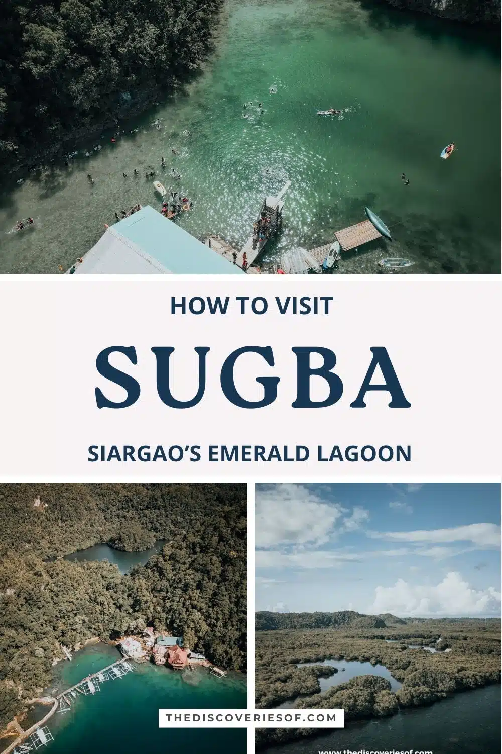 How to visit Sugba Lagoon, Siargao's emerald lagoon, Philippines