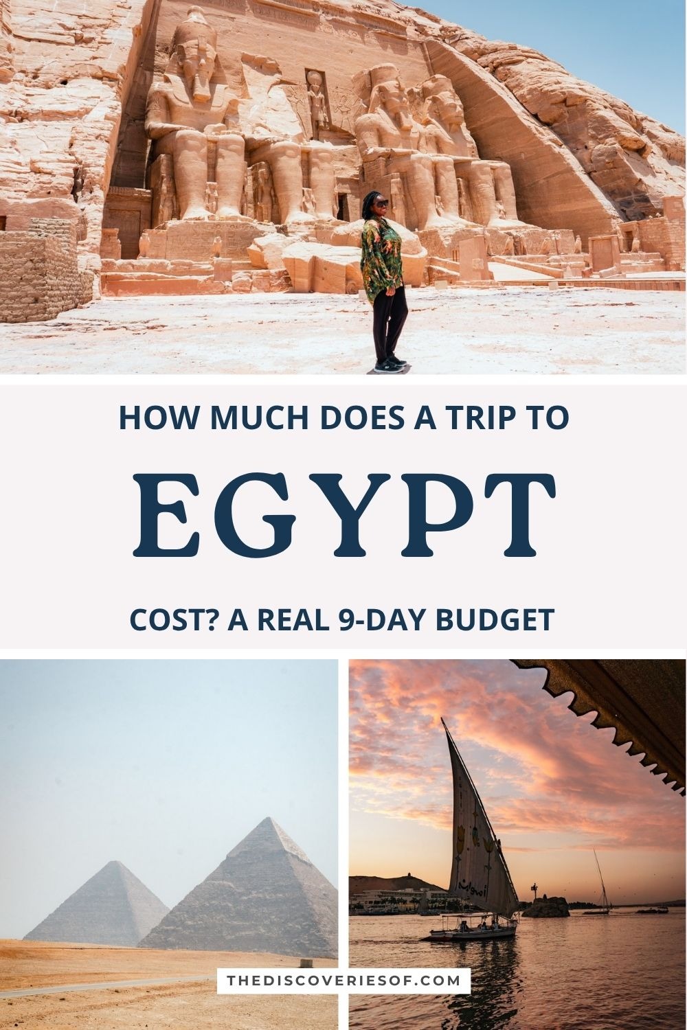 How much does a trip to Egypt cost? A real 9-day budget