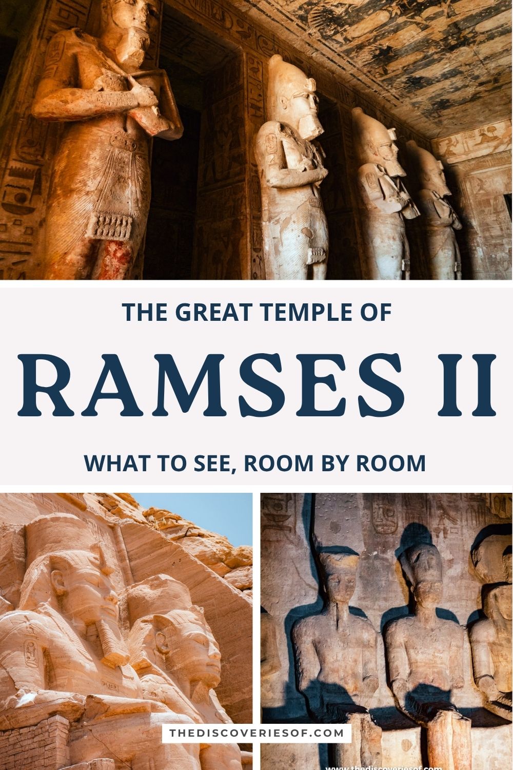 Great Temple of Ramses II: what to see, room by room