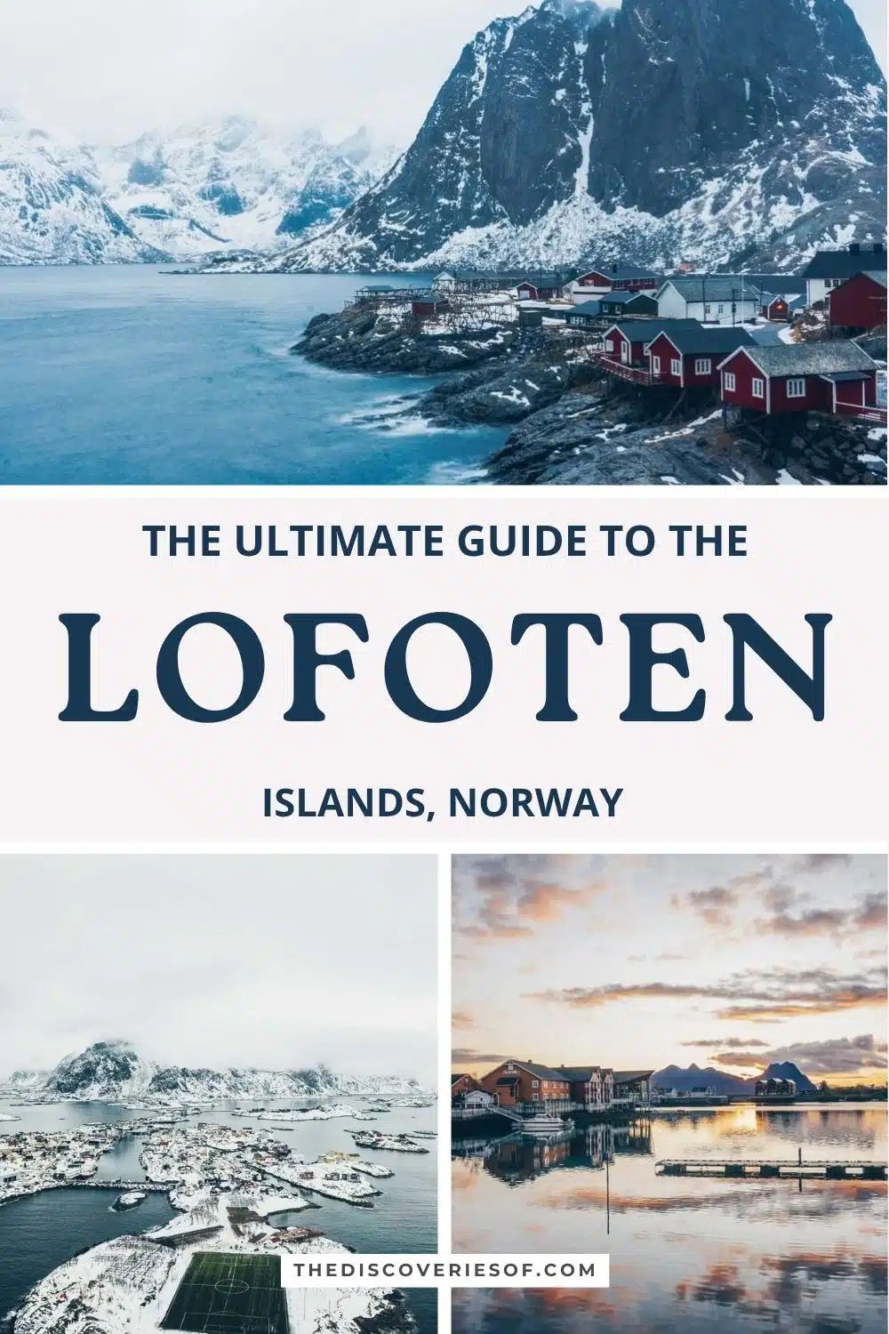 Lofoten Islands, Norway guide pin