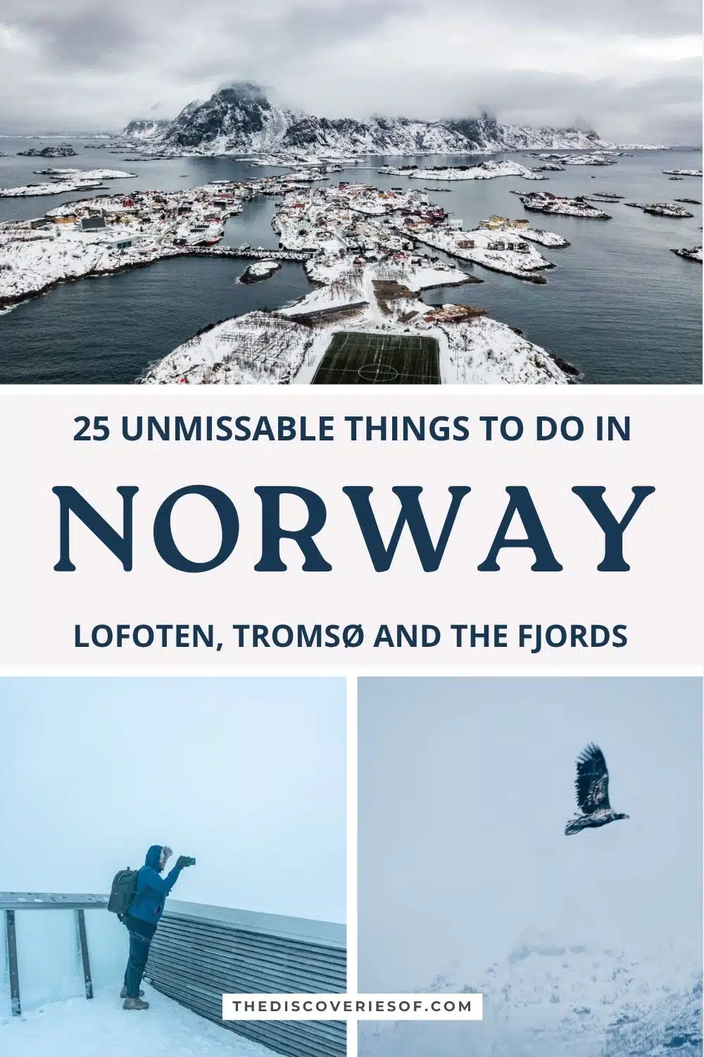 Things to do in Norway Pinterest pin