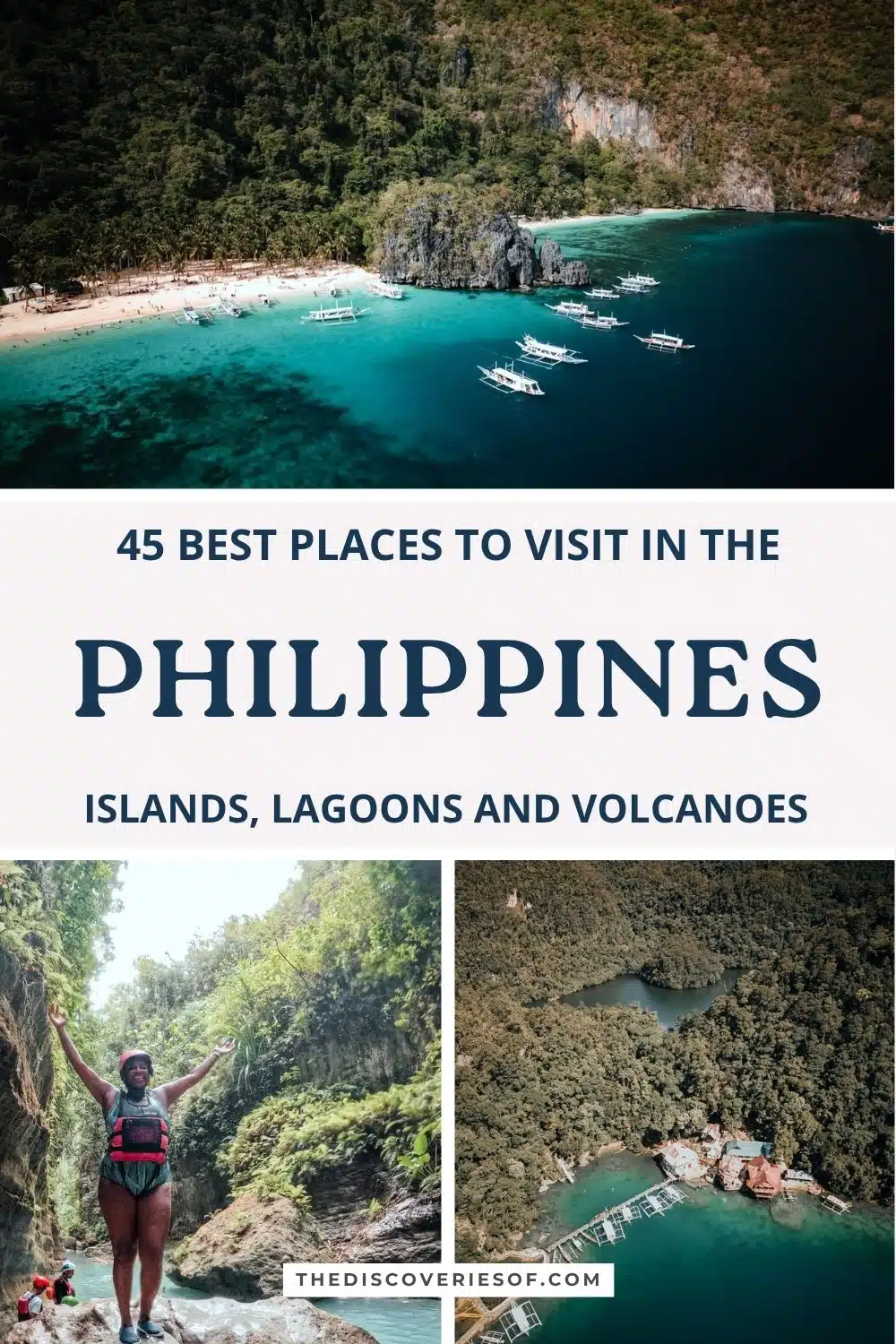 45 best places to visit in the Philippines: islands, lagoons and volcanoes