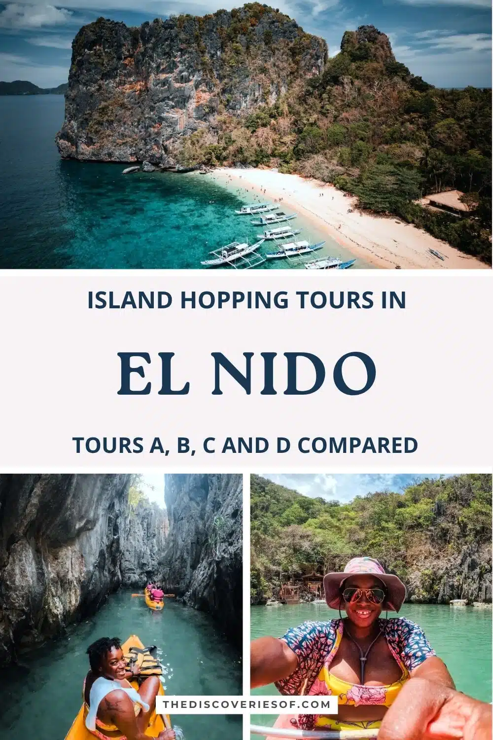 El Nido island hopping: Tours A, B, C and D compared