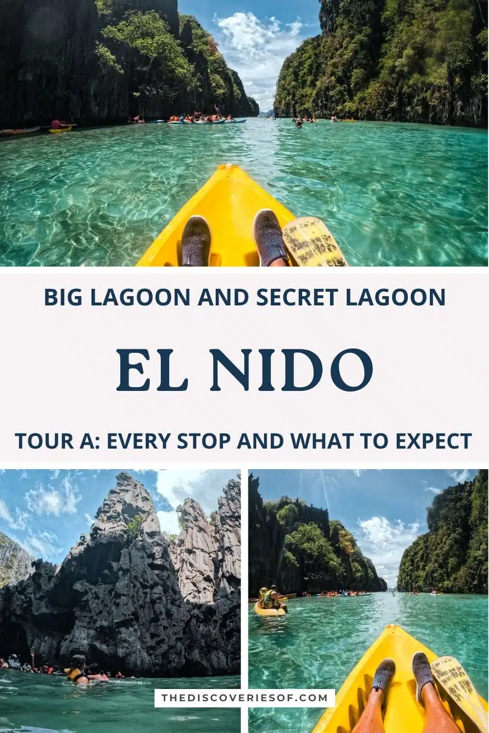 El Nido Tour A: Big Lagoon, Secret Lagoon and tips